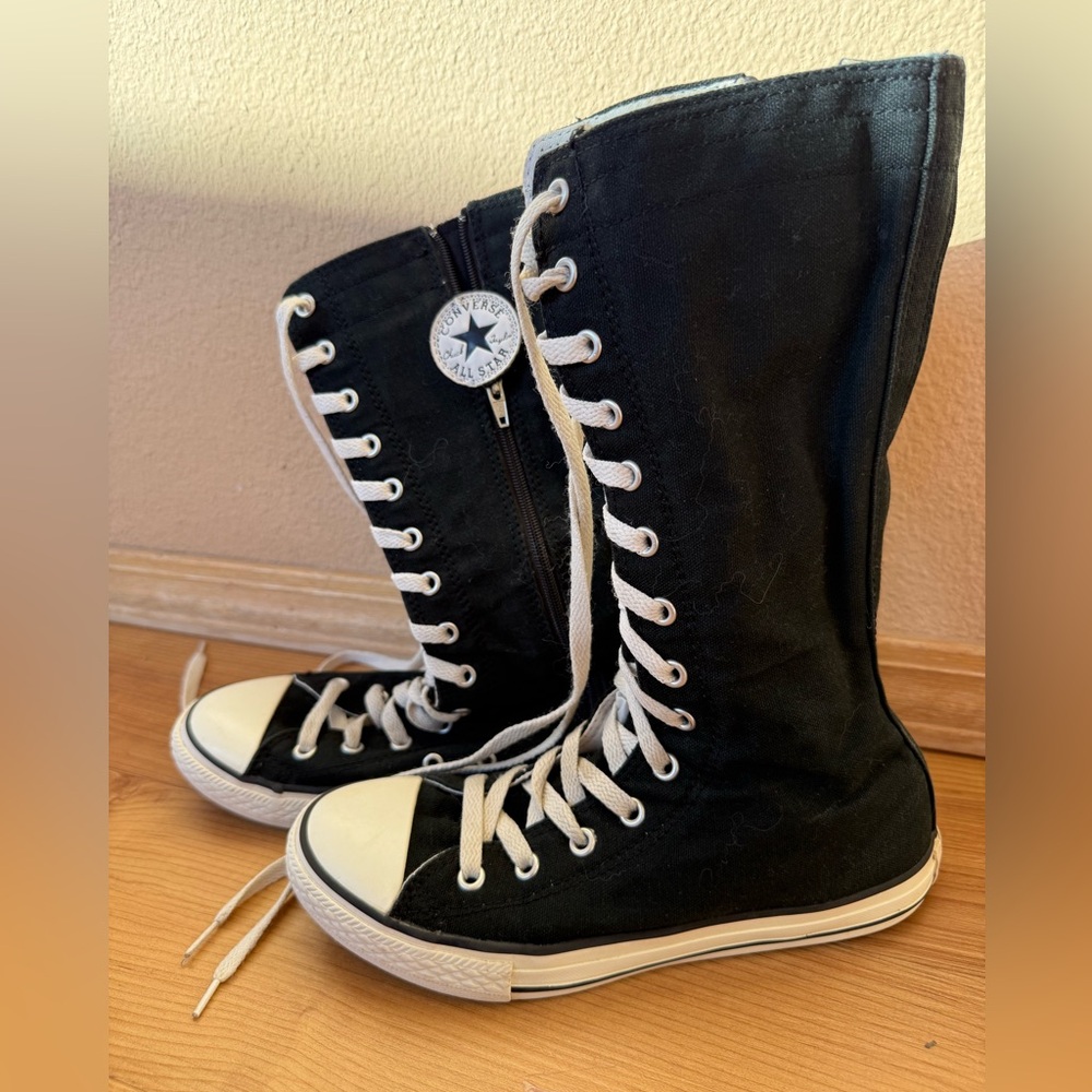 Converse Black High Canvas Sneakers